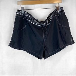 free county women's navy swim shorts size xxl